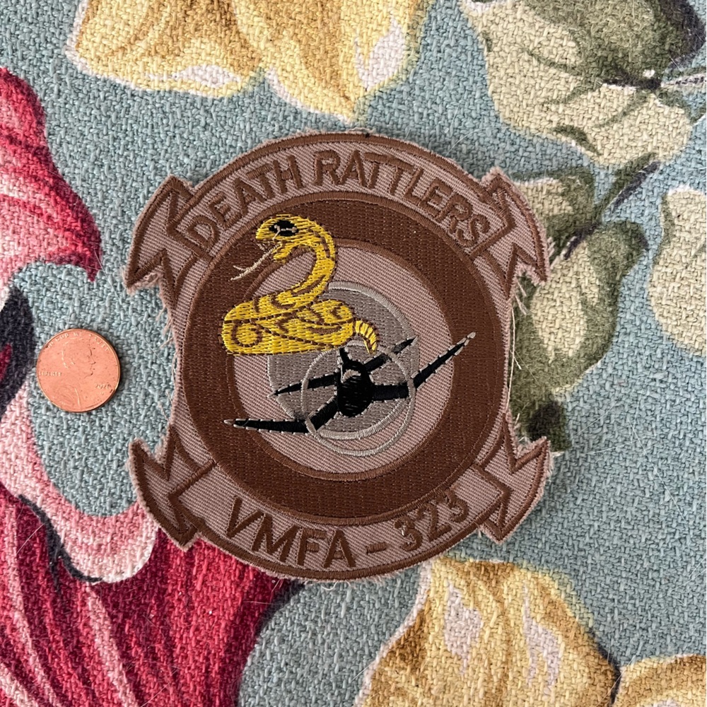 Vintage Military Death Rattlers Patch